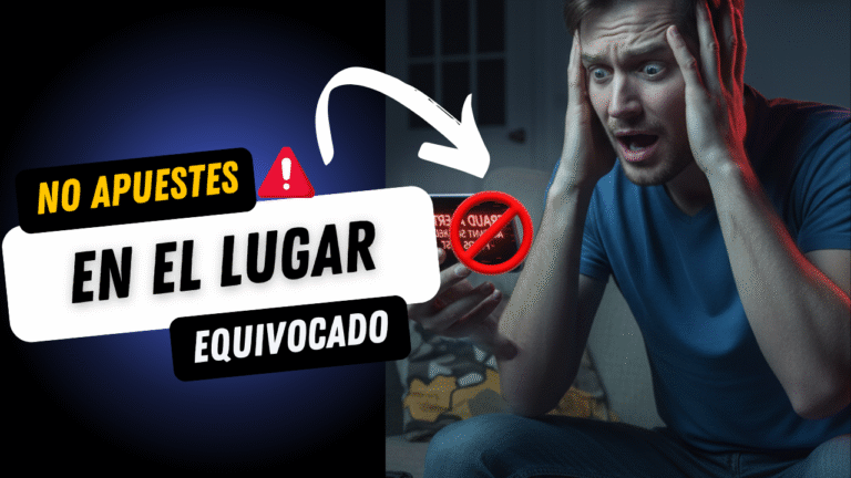 no apuestes en el lugar equivocado